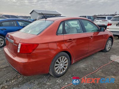 Trzecie zdjęcie samochodu z tyłu: 2010 SUBARU IMPREZA 2.5I PREMIUM VIN:JF1GE6B62AH506958 - miniatura