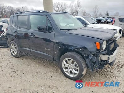 Czwarte zdjęcie samochodu z boku: 2017 JEEP RENEGADE LATITUDE VIN:ZACCJBBB3HPF01653 - miniatura