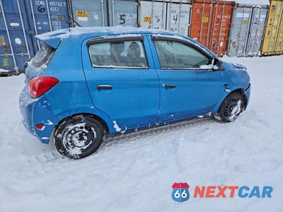 Trzecie zdjęcie samochodu z tyłu: 2015 MITSUBISHI MIRAGE VIN:ML32A3HJ8FH049724 - miniatura