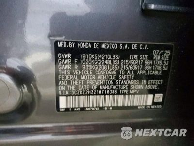 Zdjęcie 12 z 12 samochodu: 2026 HONDA HR-V LX VIN:3CZRZ2H32TM716398 - miniatura