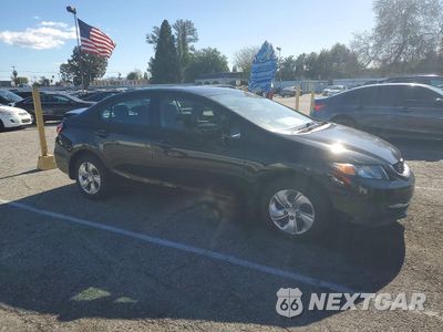 Czwarte zdjęcie samochodu z boku: 2014 HONDA CIVIC LX VIN:19XFB2F56EE274899 - miniatura