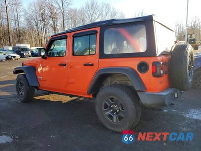 Drugie zdjęcie samochodu z przodu: 2019 JEEP WRANGLER UNLIMITED SPORT VIN:1C4HJXDGXKW630656 - miniatura