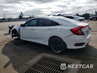 Drugie zdjęcie samochodu z przodu: 2019 HONDA CIVIC SPORT VIN:19XFC2F80KE001928 - miniatura
