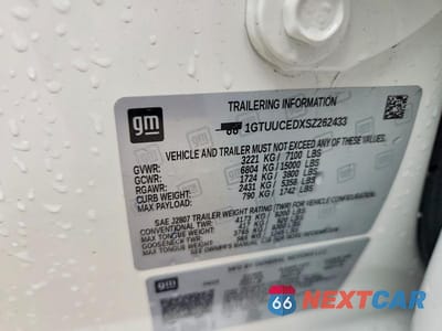 Zdjęcie 12 z 12 samochodu: 2025 GMC SIERRA K1500 ELEVATION VIN:1GTUUCEDXSZ262433 - miniatura