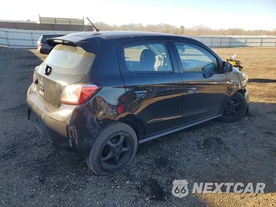 Trzecie zdjęcie samochodu z tyłu: 2021 MITSUBISHI MIRAGE ES VIN:ML32AUHJ4MH006825 - miniatura