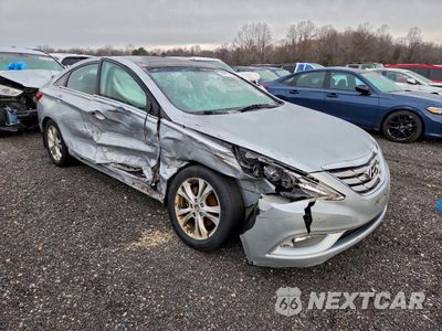 Czwarte zdjęcie samochodu z boku: 2012 HYUNDAI SONATA SE VIN:5NPEC4ACXCH457208 - miniatura