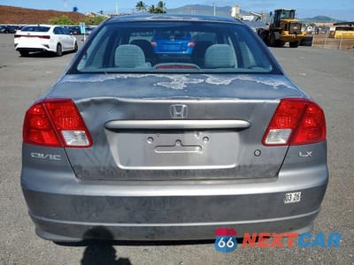 Zdjęcie 6 z 12 samochodu: 2005 HONDA CIVIC LX VIN:2HGES16595H569278 - miniatura