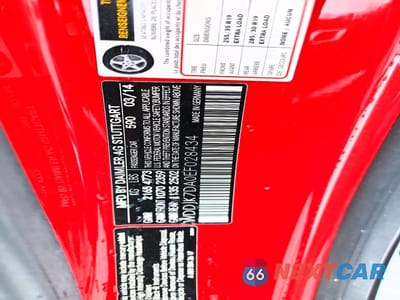 Zdjęcie 12 z 12 samochodu: 2014 MERCEDES-BENZ SL 550 VIN:WDDJK7DA0EF028434 - miniatura