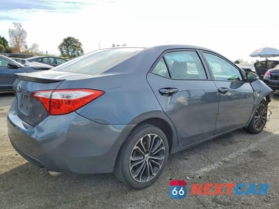 Trzecie zdjęcie samochodu z tyłu: 2015 TOYOTA COROLLA VIN:5YFBURHE0FP342905 - miniatura