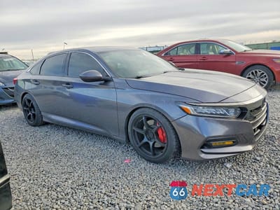 Czwarte zdjęcie samochodu z boku: 2019 HONDA ACCORD SPORT VIN:1HGCV2E33KA009707 - miniatura