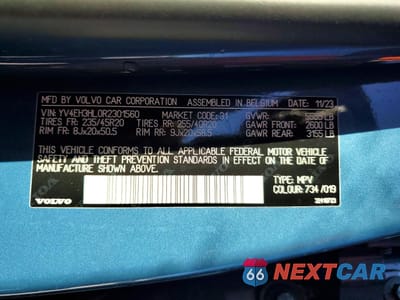 Zdjęcie 14 z 16 samochodu: 2024 VOLVO XC40 RECHARGE PLUS VIN:YV4EH3HL0R2301560 - miniatura