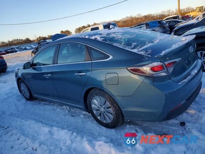 Drugie zdjęcie samochodu z przodu: 2016 HYUNDAI SONATA HYBRID VIN:KMHE24L16GA012911 - miniatura