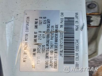 Zdjęcie 12 z 12 samochodu: 2012 MAZDA 3 I VIN:JM1BL1V81C1563285 - miniatura