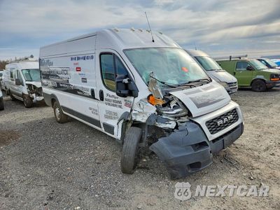 Czwarte zdjęcie samochodu z boku: 2019 RAM PROMASTER 3500 DELIVERY VAN VIN:3C6URVJG3KE519626 - miniatura