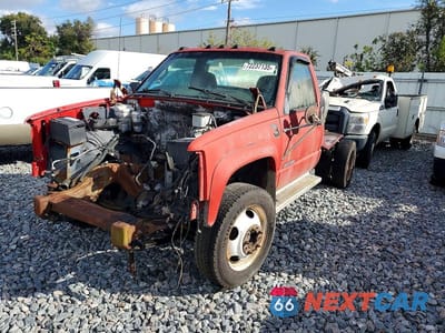 Drugie zdjęcie samochodu z przodu: 1999 GMC SIERRA C3500 HEAVY DUTY VIN:1GDKC34F5XF050881 - miniatura