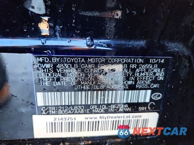 Zdjęcie 12 z 13 samochodu: 2015 LEXUS GS 350 BASE VIN:JTHBE1BL8FA002863 - miniatura