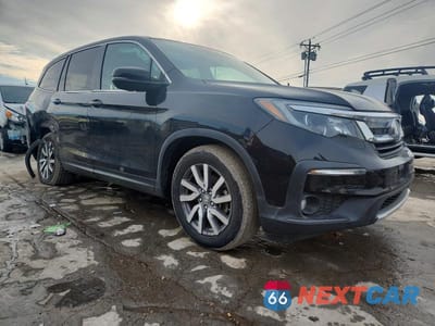 Czwarte zdjęcie samochodu z boku: 2019 HONDA PILOT EXL VIN:5FNYF5H59KB040306 - miniatura