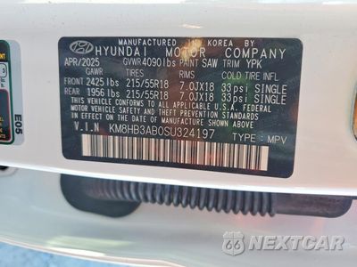 Zdjęcie 13 z 13 samochodu: 2025 HYUNDAI KONA SEL VIN:KM8HB3AB0SU324197 - miniatura