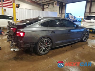 Trzecie zdjęcie samochodu z tyłu: 2018 AUDI S5 PRESTIGE VIN:WAUC4CF58JA010869 - miniatura
