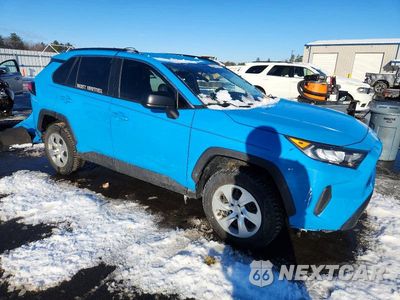 Czwarte zdjęcie samochodu z boku: 2019 TOYOTA RAV4 LE VIN:2T3H1RFV2KW057029 - miniatura