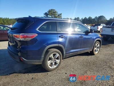 Trzecie zdjęcie samochodu z tyłu: 2016 TOYOTA HIGHLANDER LIMITED VIN:5TDYKRFH6GS162480 - miniatura