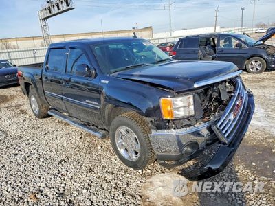 Czwarte zdjęcie samochodu z boku: 2011 GMC SIERRA K1500 SLE VIN:3GTP2VE3XBG128978 - miniatura