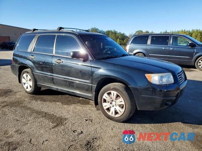 Czwarte zdjęcie samochodu z boku: 2008 SUBARU FORESTER 2.5X VIN:JF1SG63668H725063 - miniatura