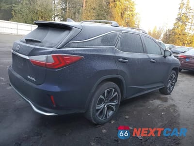 Trzecie zdjęcie samochodu z tyłu: 2018 LEXUS RX 350 L VIN:JTJDZKCA9J2004042 - miniatura