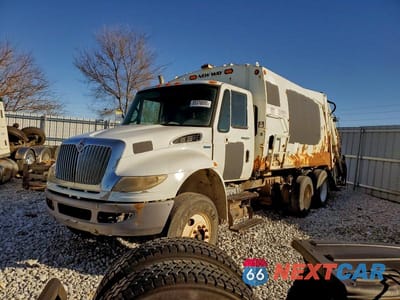 Drugie zdjęcie samochodu z przodu: 2011 INTERNATIONAL 4400 REFUSE TRUCK VIN:1HTMKAAN6BH291414 - miniatura