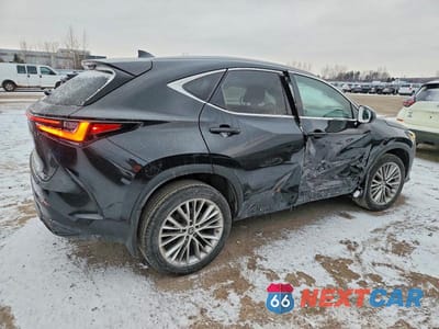 Trzecie zdjęcie samochodu z tyłu: 2023 LEXUS NX 350 VIN:2T2GGCEZ2PC018546 - miniatura