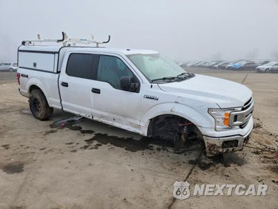Czwarte zdjęcie samochodu z boku: 2018 FORD F150 SUPERCREW VIN:1FTFW1E58JFC71602 - miniatura