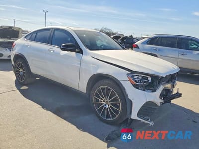 Czwarte zdjęcie samochodu z boku: 2022 MERCEDES-BENZ GLC COUPE 300 4MATIC VIN:W1N0J8EB4NG014268 - miniatura