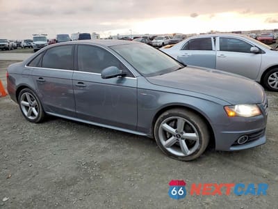 Czwarte zdjęcie samochodu z boku: 2012 AUDI A4 PREMIUM PLUS VIN:WAUFFAFL6CN020967 - miniatura