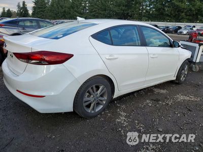 Trzecie zdjęcie samochodu z tyłu: 2018 HYUNDAI ELANTRA SEL VIN:5NPD84LF7JH245142 - miniatura