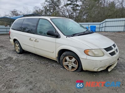 Czwarte zdjęcie samochodu z boku: 2007 DODGE GRAND CARAVAN SXT VIN:2D4GP44LX7R105282 - miniatura