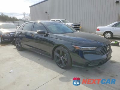 Czwarte zdjęcie samochodu z boku: 2023 HONDA ACCORD HYBRID SPORT-L VIN:1HGCY2F70PA062445 - miniatura