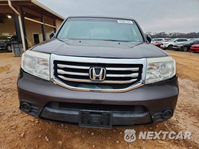 Piąte zdjęcie samochodu w środku: 2012 HONDA PILOT LX VIN:5FNYF3H28CB002108 - miniatura