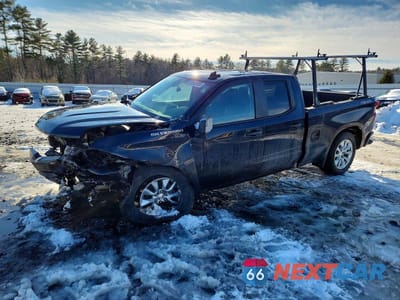 2021 CHEVROLET SILVERADO K1500 CUSTOM 1GCRYBEH5MZ104298 - główne zdjęcie licytacji z USA - miniatura