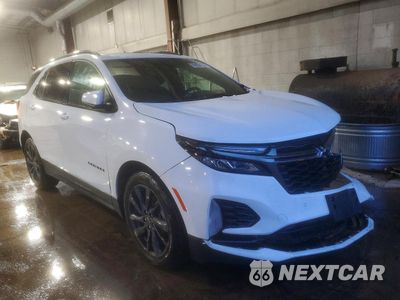 Czwarte zdjęcie samochodu z boku: 2022 CHEVROLET EQUINOX RS VIN:3GNAXWEV9NS119213 - miniatura