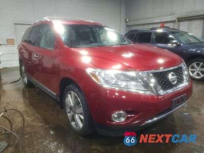Czwarte zdjęcie samochodu z boku: 2014 NISSAN PATHFINDER S VIN:5N1AR2MM8EC681545 - miniatura