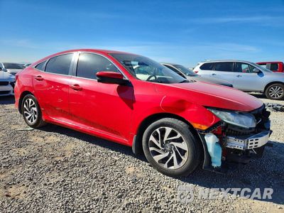 Czwarte zdjęcie samochodu z boku: 2017 HONDA CIVIC EX VIN:2HGFC2F71HH510027 - miniatura