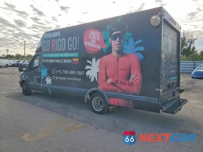 Drugie zdjęcie samochodu z przodu: 2015 FORD TRANSIT DELIVERY TRUCK VIN:1FDWS9PV3FKA11464 - miniatura