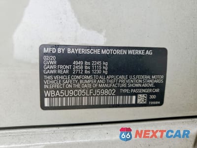 Zdjęcie 12 z 12 samochodu: 2020 BMW M340XI VIN:WBA5U9C05LFJ59802 - miniatura