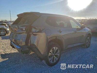 Trzecie zdjęcie samochodu z tyłu: 2021 NISSAN ROGUE SV VIN:JN8AT3BA7MW017498 - miniatura
