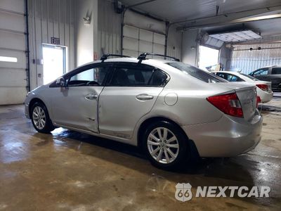 Drugie zdjęcie samochodu z przodu: 2012 HONDA CIVIC EX VIN:19XFB2F83CE303685 - miniatura