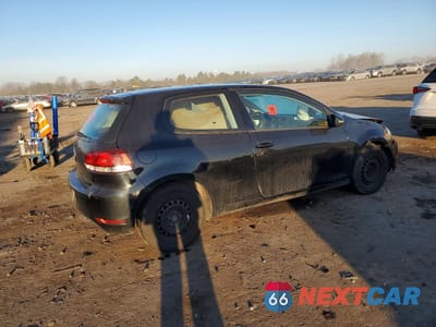 Trzecie zdjęcie samochodu z tyłu: 2010 VOLKSWAGEN GOLF VIN:WVWBA7AJ8AW277497 - miniatura