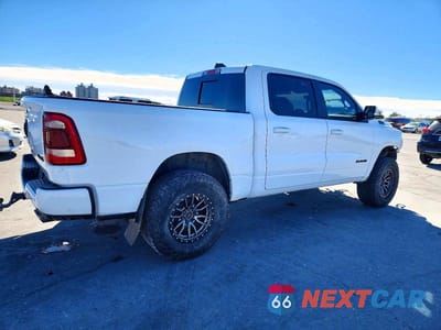 Trzecie zdjęcie samochodu z tyłu: 2021 RAM 1500 BIG HORN VIN:1C6SRFFT9MN548064 - miniatura