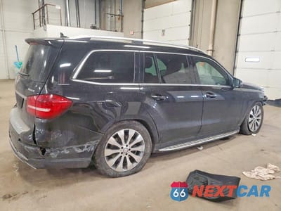 Trzecie zdjęcie samochodu z tyłu: 2017 MERCEDES-BENZ GLS 450 4MATIC VIN:4JGDF6EE7HA812565 - miniatura