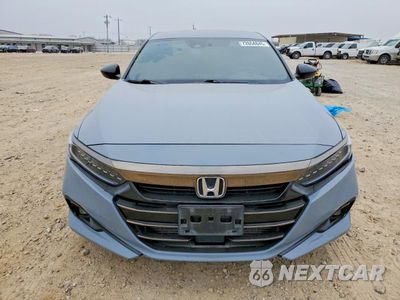Piąte zdjęcie samochodu w środku: 2021 HONDA ACCORD SPORT VIN:1HGCV1F32MA068498 - miniatura