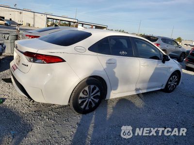 Trzecie zdjęcie samochodu z tyłu: 2020 TOYOTA COROLLA LE VIN:JTDEBRBE7LJ015753 - miniatura